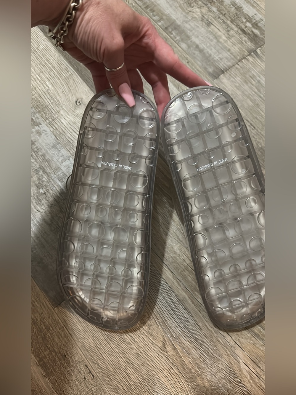 Clear Jelly Sandals/Slides - Picture 5 of 6
